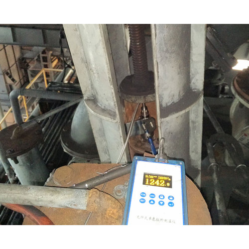 High Temperature fixed Infrared Thermometer Fiber Pyrometer