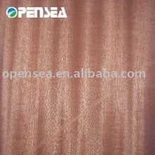 Natural sapele veneer for floor and hotel decoration