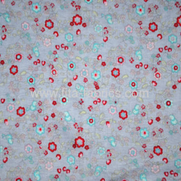 Butterfly Printed 1x1 Rib Weft Knitting Fabric?