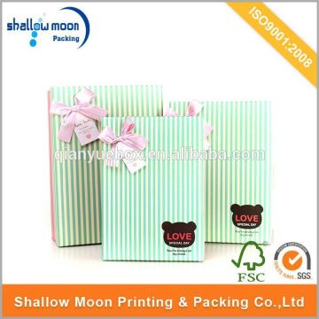 Wholesale customize best quality paper gift box in china