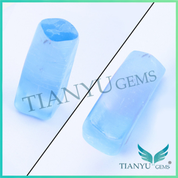 Wholesale Loose 105# Rough Synthetic Blue Spinel