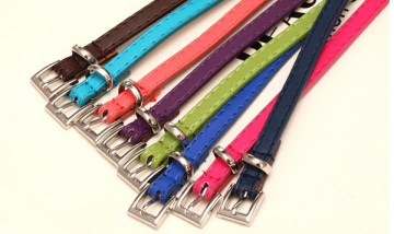 Slim PU lady garment belt