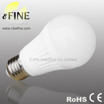 5W led bulb A55 LED bulb lights ceramic lamp body CE ROHS