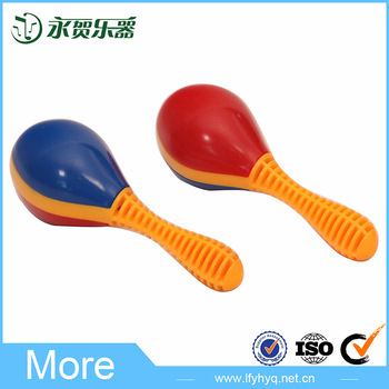 2015 hot selling plastic maracas toys for baby