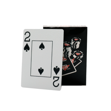 Jumbo index PVC plastic playing cards