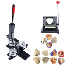 Peach Heart DIY Badge Making Machine - Handmade Tinplate Badge Supplies & Paper Cutter