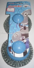 scouring pad, mesh scourer, galvanized scourer,dish scourer