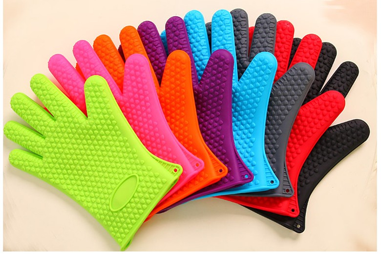 Hot Baking Food Grade Silicone Oven Glove