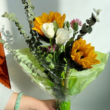 CPP/OPP Flower Packaging Bags/Film for Shops and Supermarkets