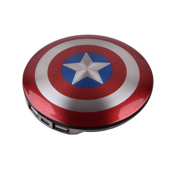 Captain America shield Power Bank