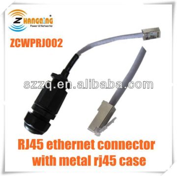 rj45 waterproof fiber optic connectors ZCWPRJ002