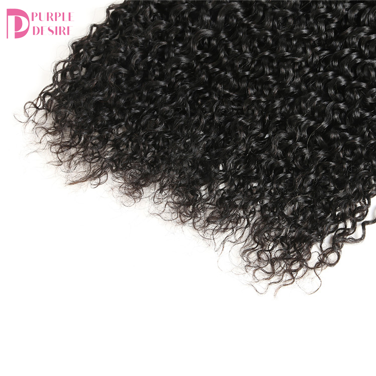 Quick Delivery in 24hrs Raw Virgin Peruvian Water Wave Human Hair Bundles with Closure