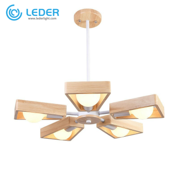 LEDER Mooie Plafondverlichting Ventilator