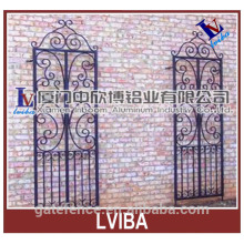 Wall decorative metal trellis panels