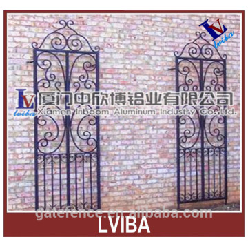 Wall decorative metal trellis panels