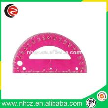 plastic semicircle ruler