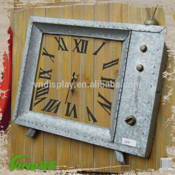 vintage castle themed metal wall clock metal wall clock metal clock