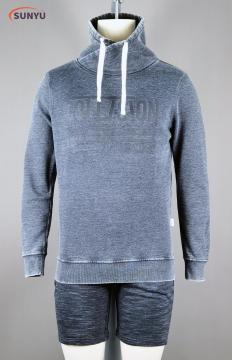 Men's longsleeve standcollar sweatshirt without hood