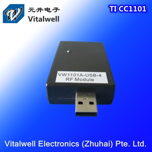 VW1101A RF 433MHz USB Wireless Transceiver Module Cc1101