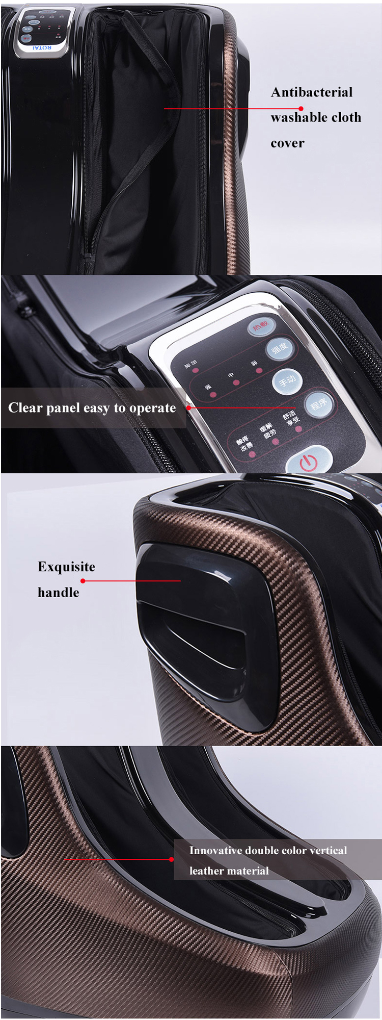 Latest Vibrating Leg and Foot Roller Massager RT1869