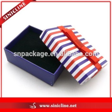 Sinicline Costomize Offset Printing Jewellery Box/Earring Box/Ring Box Sale