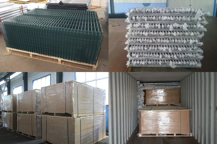 3D Fence With Square/Peach/Round Post Factory Hot Sale