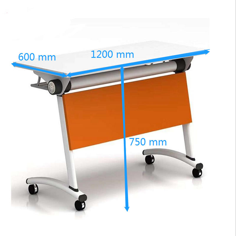 Meeting Sliding Movable Adjustable Conference Room Tables Stackable Office Folding Training Tables