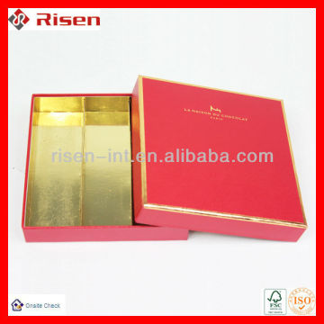 empty paper chocolate boxes supplier