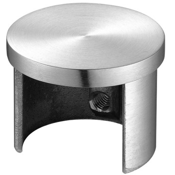 SUS304 Slot Tube End Cap for Glass Handrail