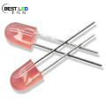 LED oval 5mm merah tanpa pin stopper