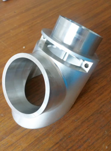 5 Axis Custom Pipe Connector