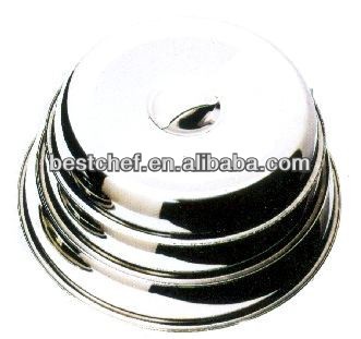 stainless steel Round sizzle platters lid