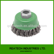 Knotted Steel Wire Cup Brush