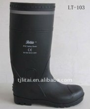 sole oil resistant PVC safety work boots