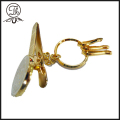 Gouden Halloween carabiner clip keyholder metaal