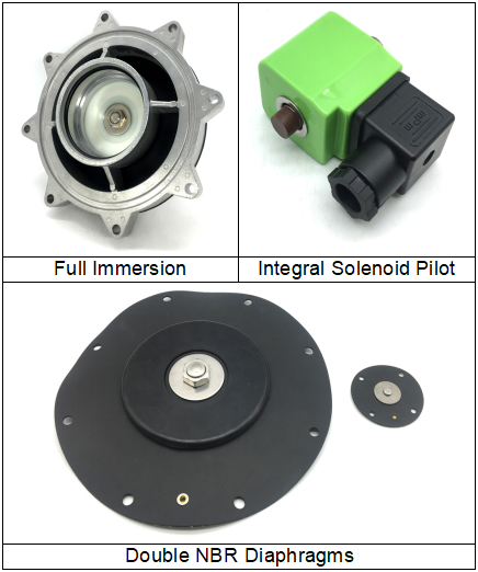 DMF-Y-102S SBFEC Type Solenoid Pulse Valve