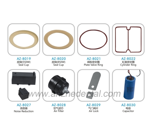 Dental air compressor spare parts seal cup