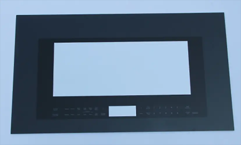 Oven Control Panel Glass