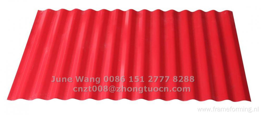 hardness corrugated roof sheet roll forming machine