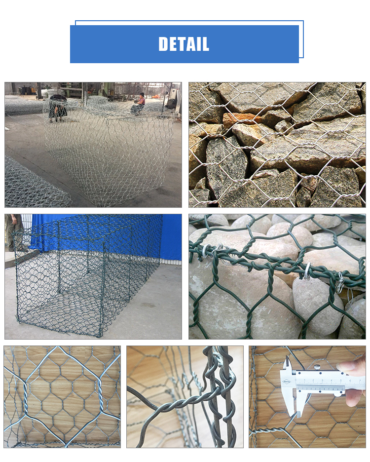 Road mesh installation / gabion landscaping walls in 20 years factory