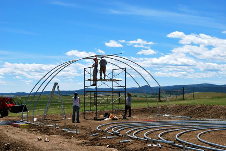 Gewächshäuser Greenhouses Assembly