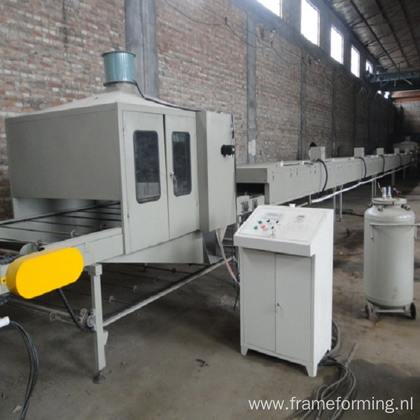 Vermiculite Stone Coated Roof Tile Machine