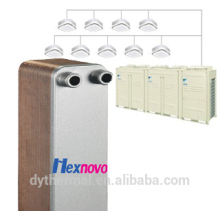 Subcooler of chiller with Brazed Plate Heat Exchanger