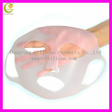 Reusable Silicon Non-toxic Face Mask Cover for Sheet Mask Prevent Evaporation