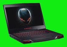 New Alienware AM14RX2-7222BK 14" HD+ laptop i5-3210M 6GB 500GB Bluetooth 4.0