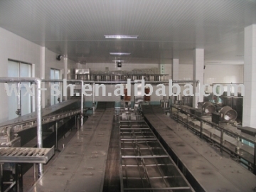 pasteurizing,forming ,cooling ,machine