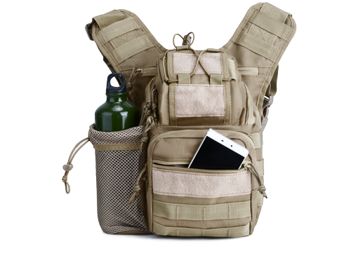 Oxford Camouflage Tactical Diagonal Tools Bag