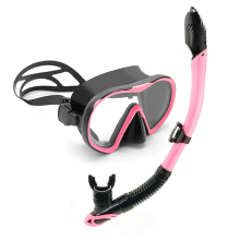 Diving Mask Snorkel Set: Underwater Freediving and Snorkeling Gear