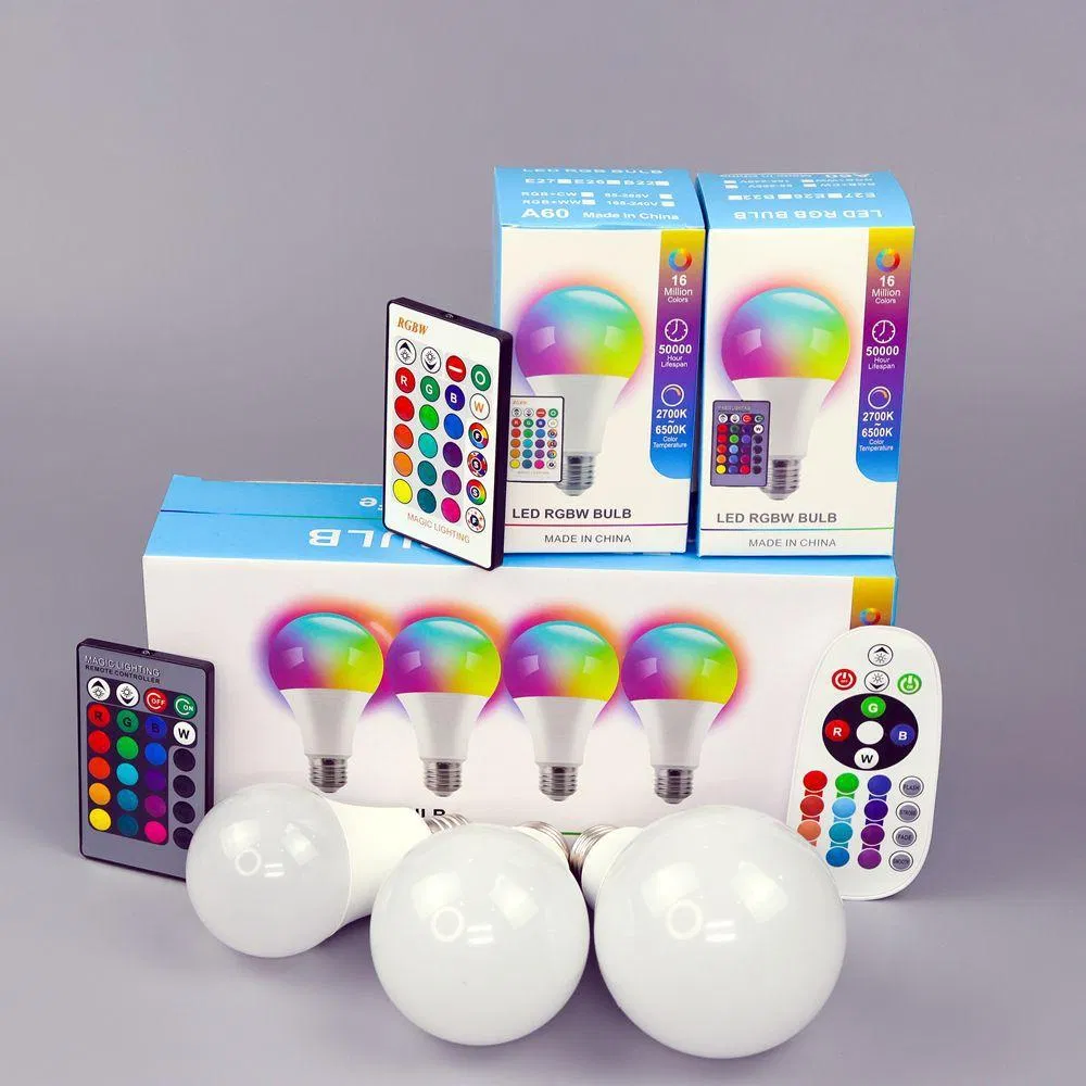 Smart LED Bulb Light with WiFi and Bluetooth Control