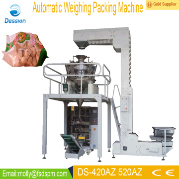 Automatic frozen food packing machine